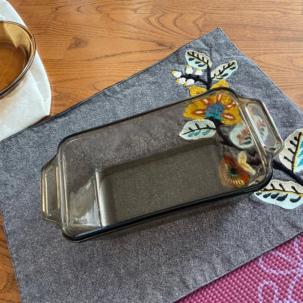 Vintage Anchor ovenware  loaf dish 1.5 qt